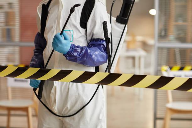 Professional Biohazard technician working in Athens, TX